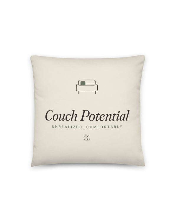 The Couch Potential Pillow