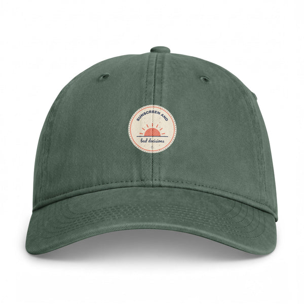 The Sunscreen and Bad Decisions Cap