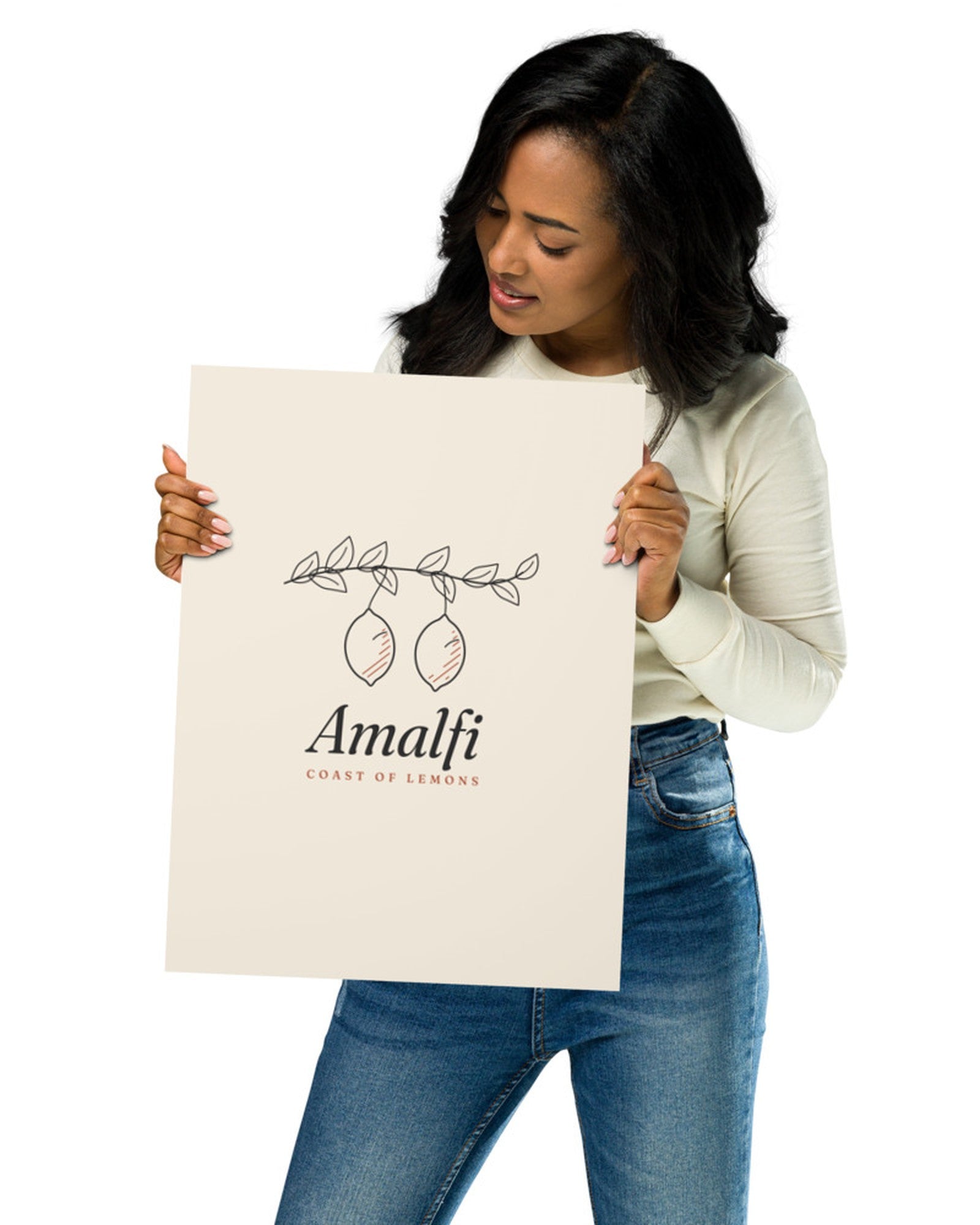 The Amalfi Art Print, lifestyle photo