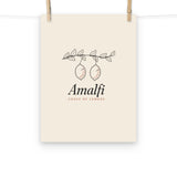 The Amalfi Art Print, detail view
