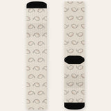 The Amalfi Socks, product shot on cream