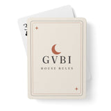 The House Rules Playing Cards, detail view