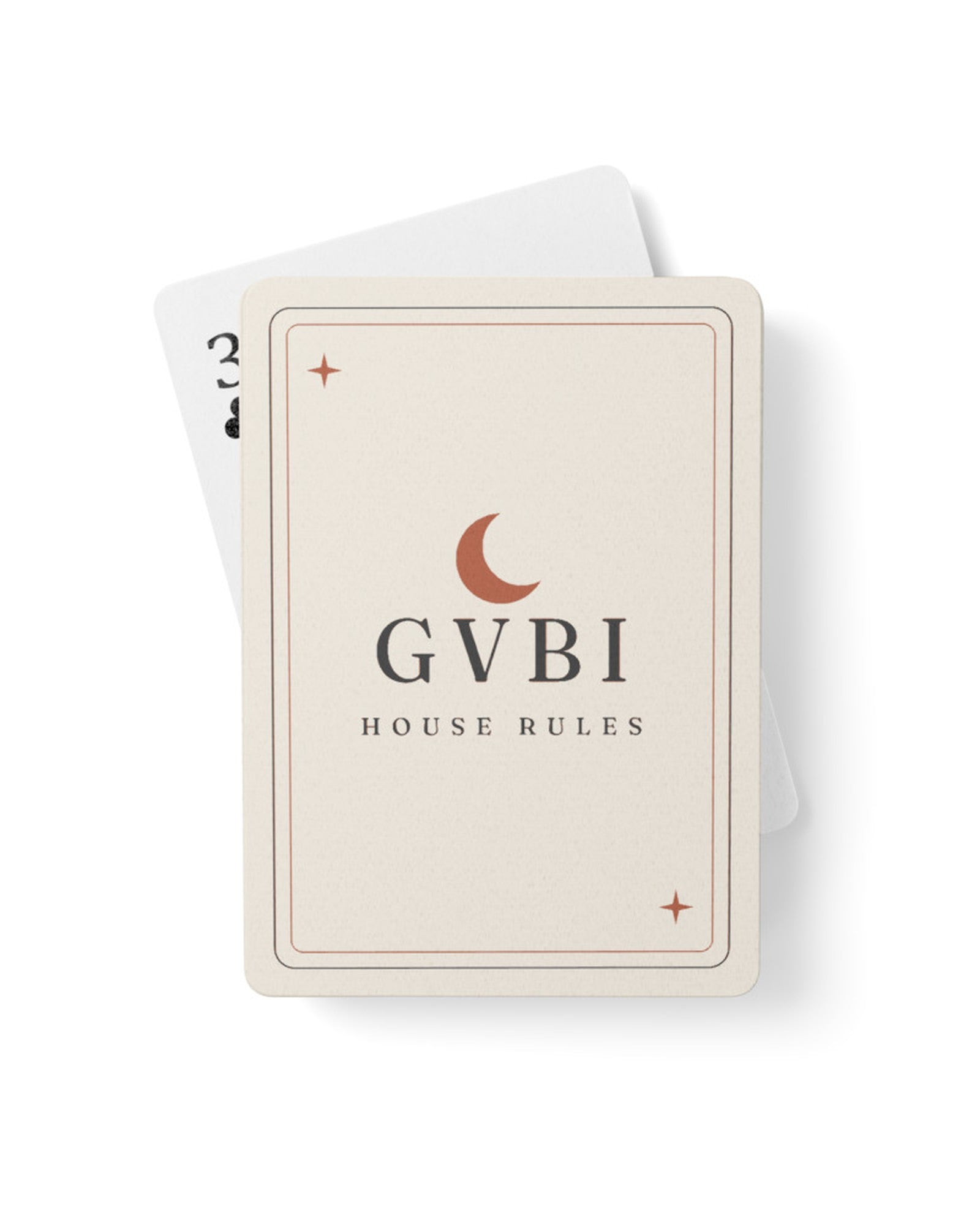 The House Rules Playing Cards, detail view