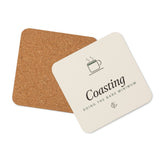 The Coasting Cork Coaster, product shot from another angle