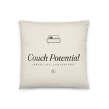 The Couch Potential Pillow, product shot