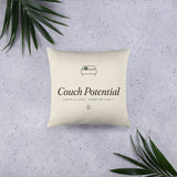 The Couch Potential Pillow, product shot from another angle