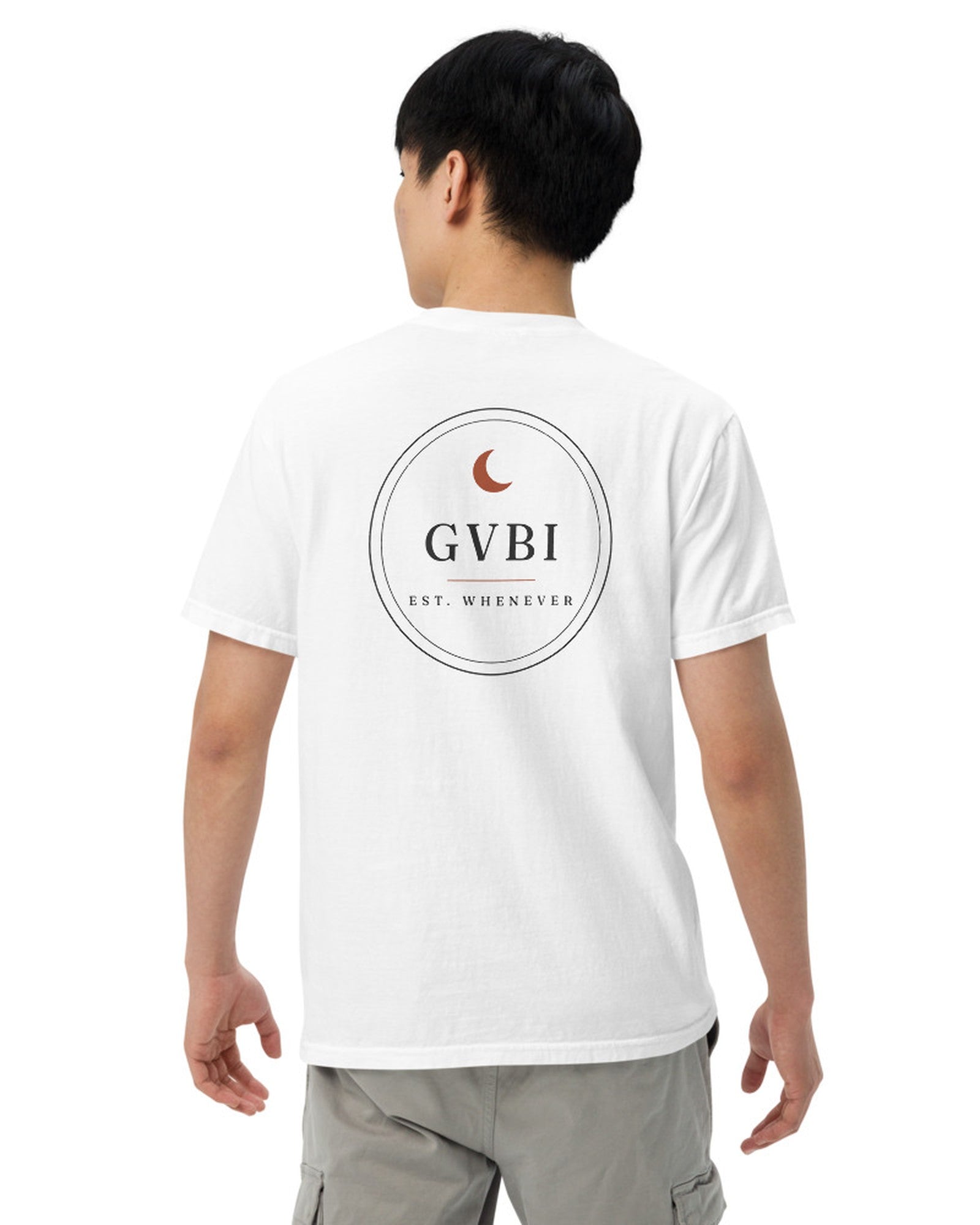 The House Crest Tee, worn by a model