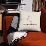 The Do Not Disturb Pillow, lifestyle photo