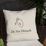 The Do Not Disturb Pillow, lifestyle photo