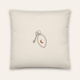 The Do Not Disturb Pillow, detail view