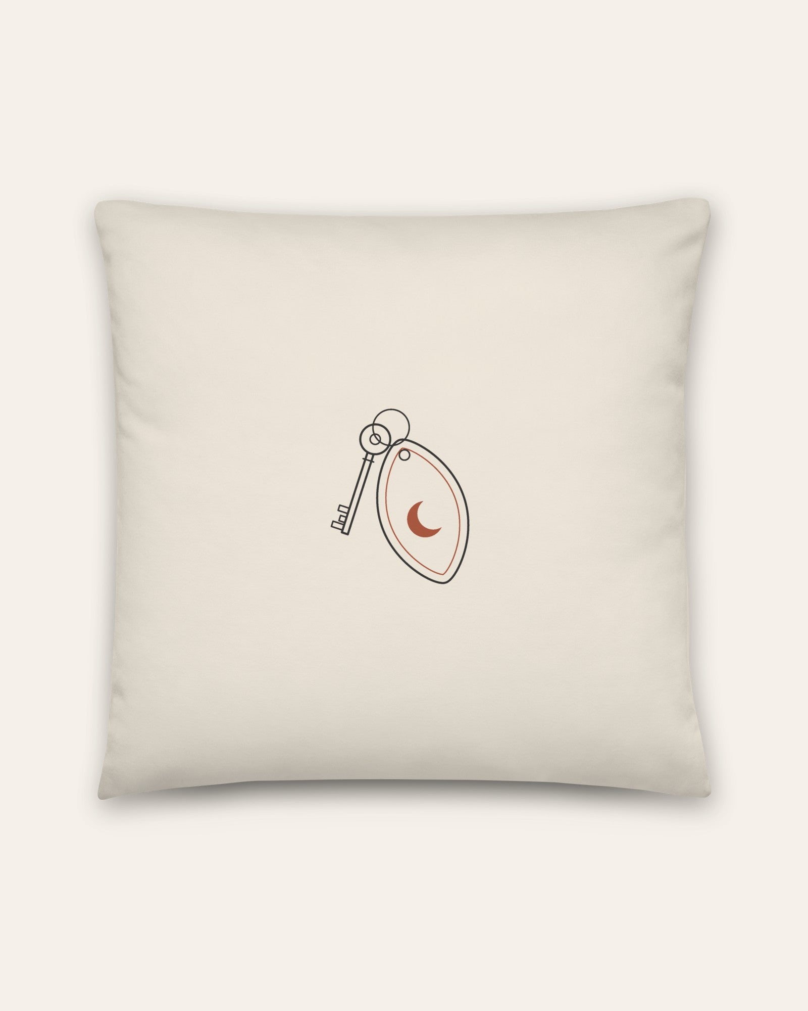 The Do Not Disturb Pillow, detail view