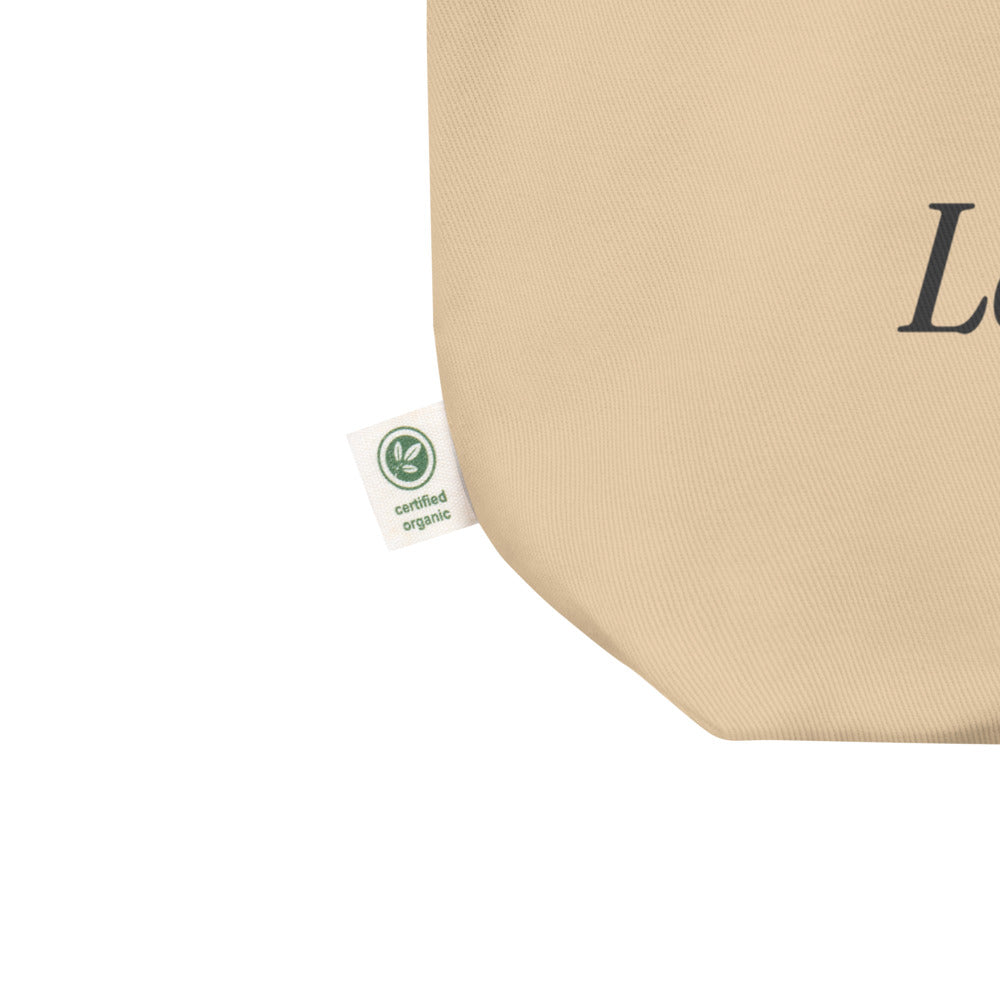 The Les Poires Tote, close-up of the print and fabric