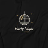 The Early Night Crewneck - Black