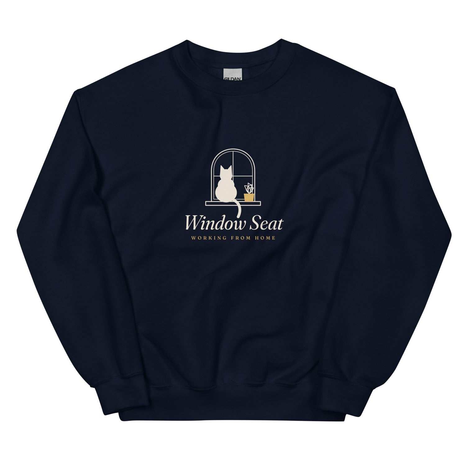 The Window Seat Crewneck - Navy