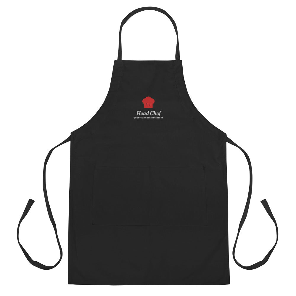 The Head Chef Apron - Black