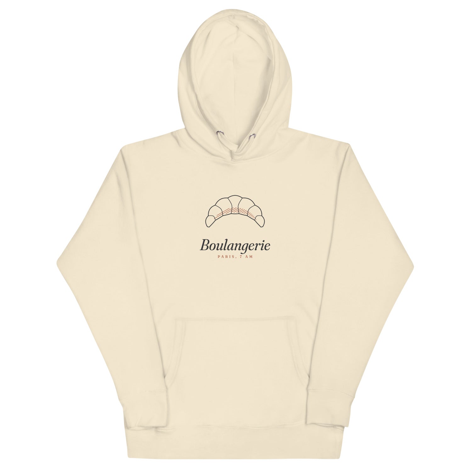 The Boulangerie Hoodie - Bone