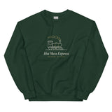 The Hot Mess Express Crewneck - Forest Green