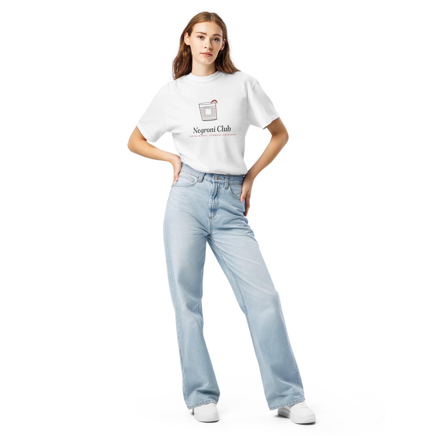 The Negroni Club Tee - White