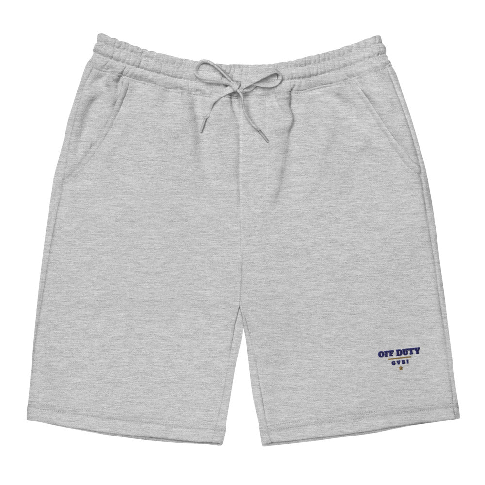 The Off Duty Fleece Shorts in Heather Grey