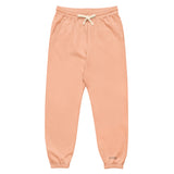 The Good Vibes Bad Ideas Sweatpants in Peachy, front