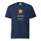 The Aperitivo alle Sette Tee in True Navy, front