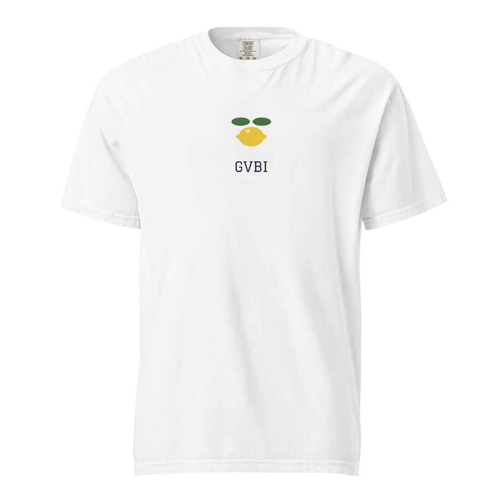 The Lemons & Long Lunches Tee in White, front