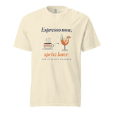 The Espresso Now, Spritz Later Tee in Ivory