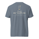 The Gently Hungover Tee in Blue Jean, back