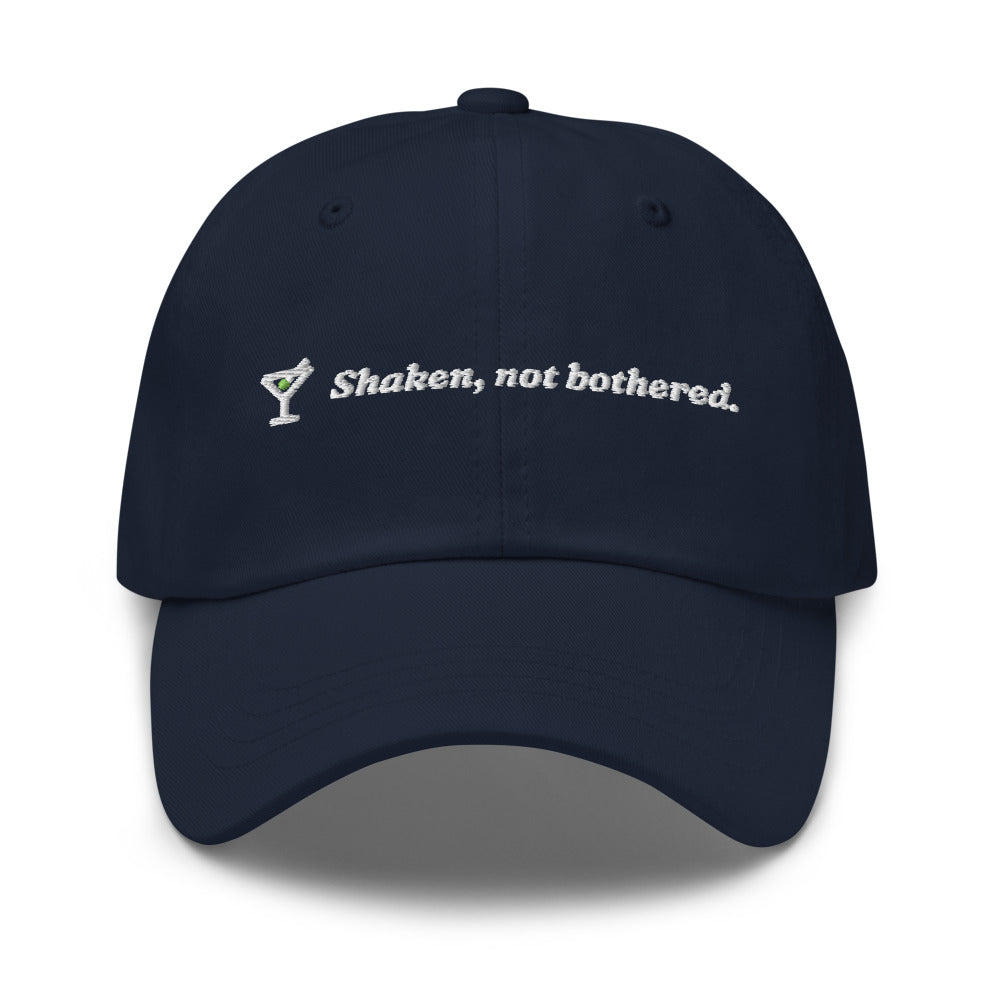 The Shaken, Not Bothered Dad Hat in Navy