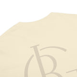 The Heavyweight Logo Tee in Ivory, product shot