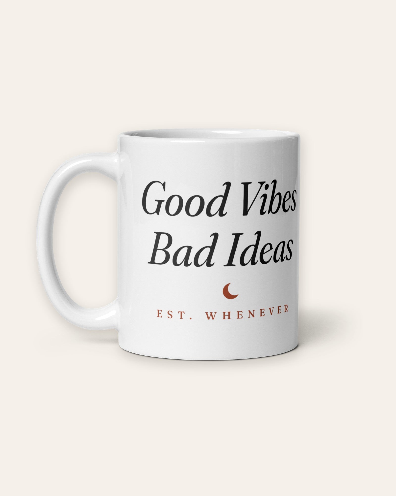 The House Mug, product shot on cream