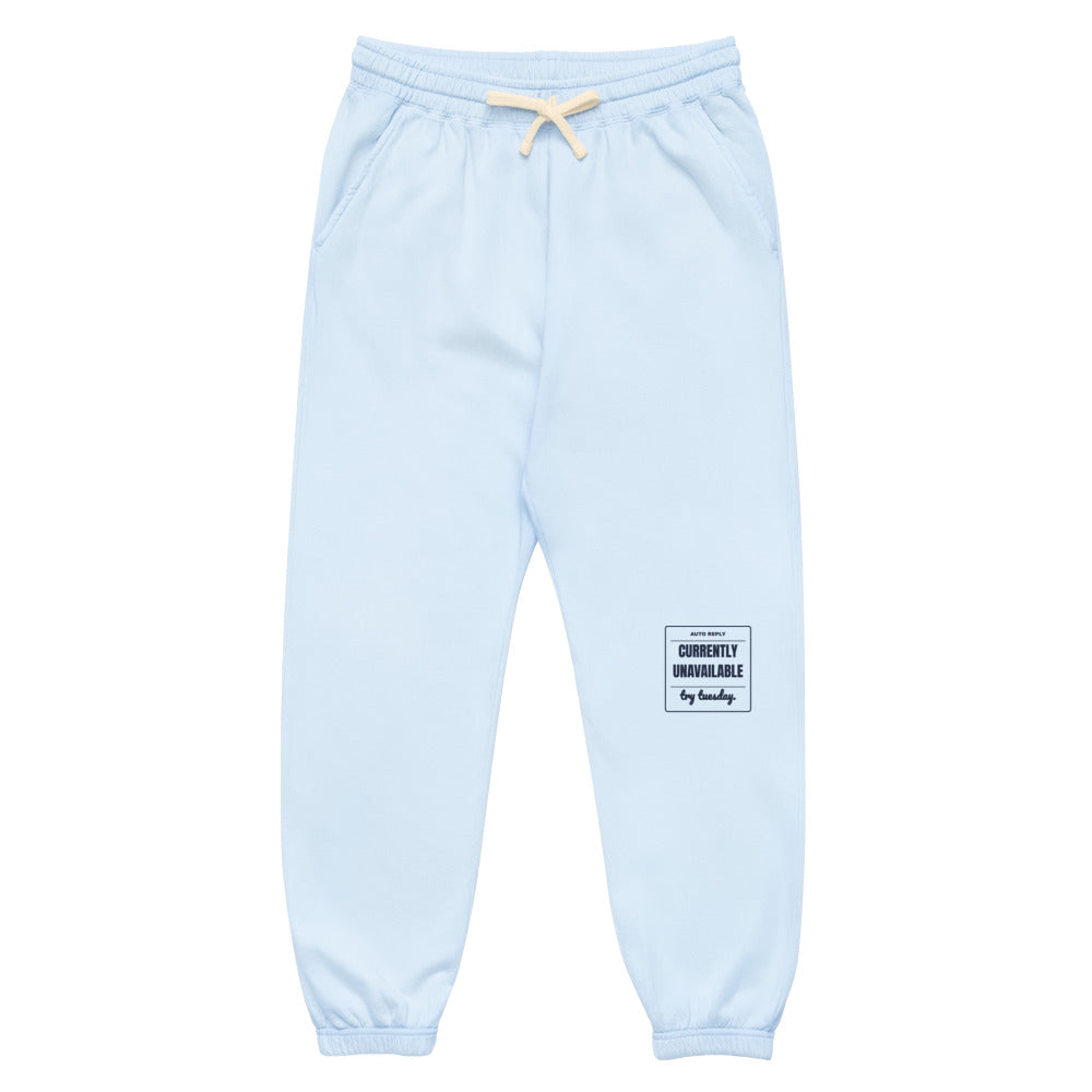 The Try Tuesday Sweatpants in Hydrangea, front