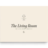 The Living Room Print, close-up of the design
