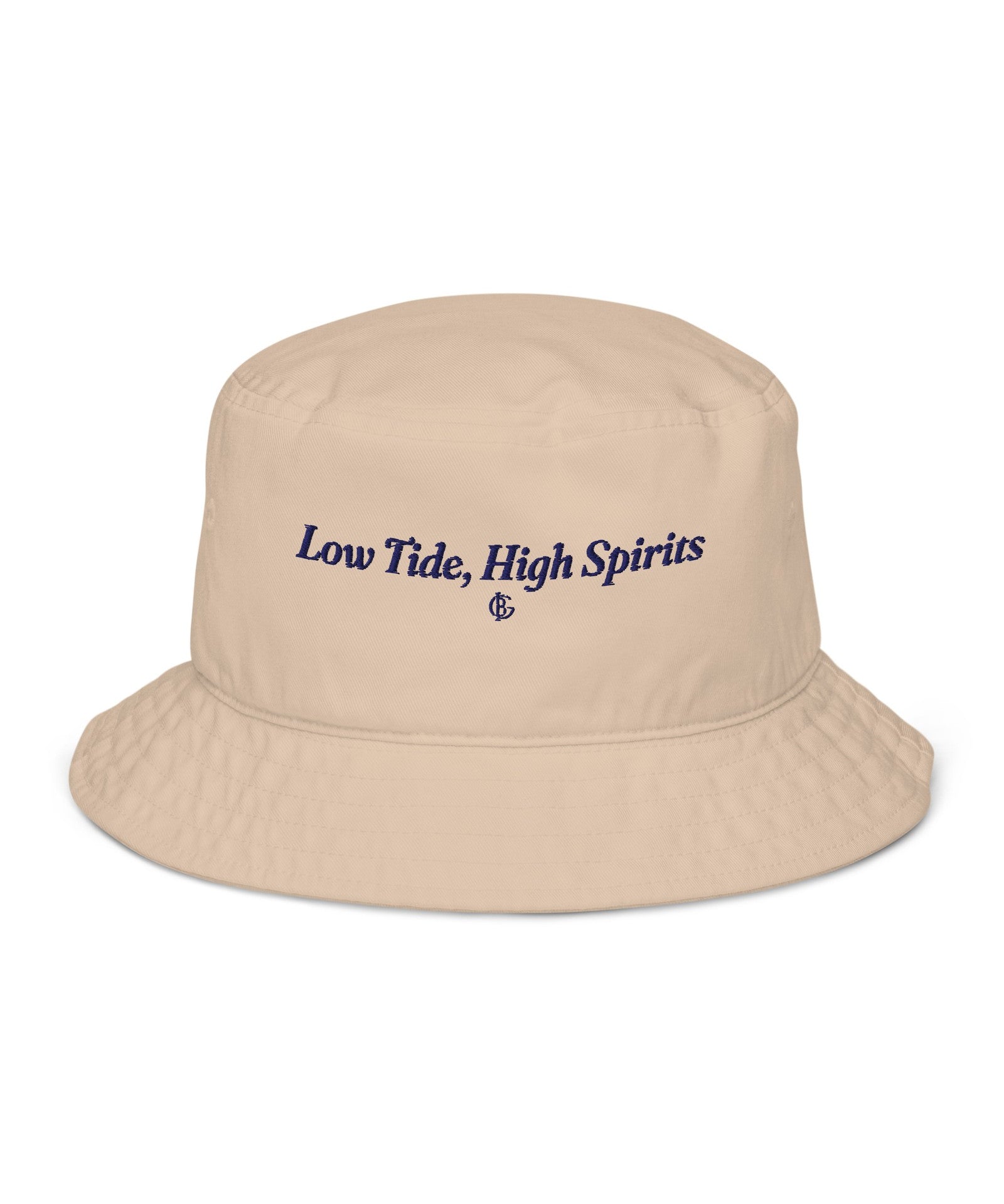 The Low Tide Bucket Hat in Stone, product shot