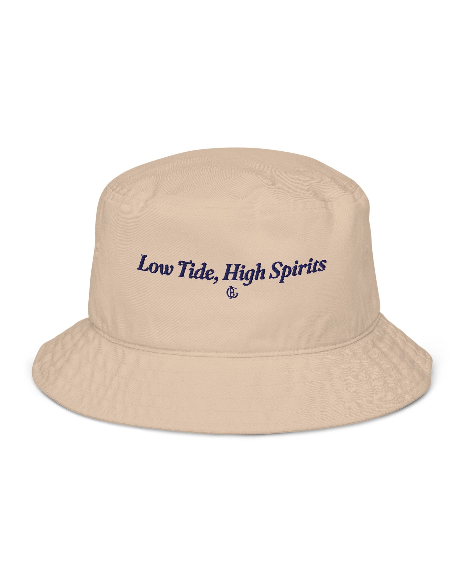 The Low Tide Bucket Hat in Stone, product shot