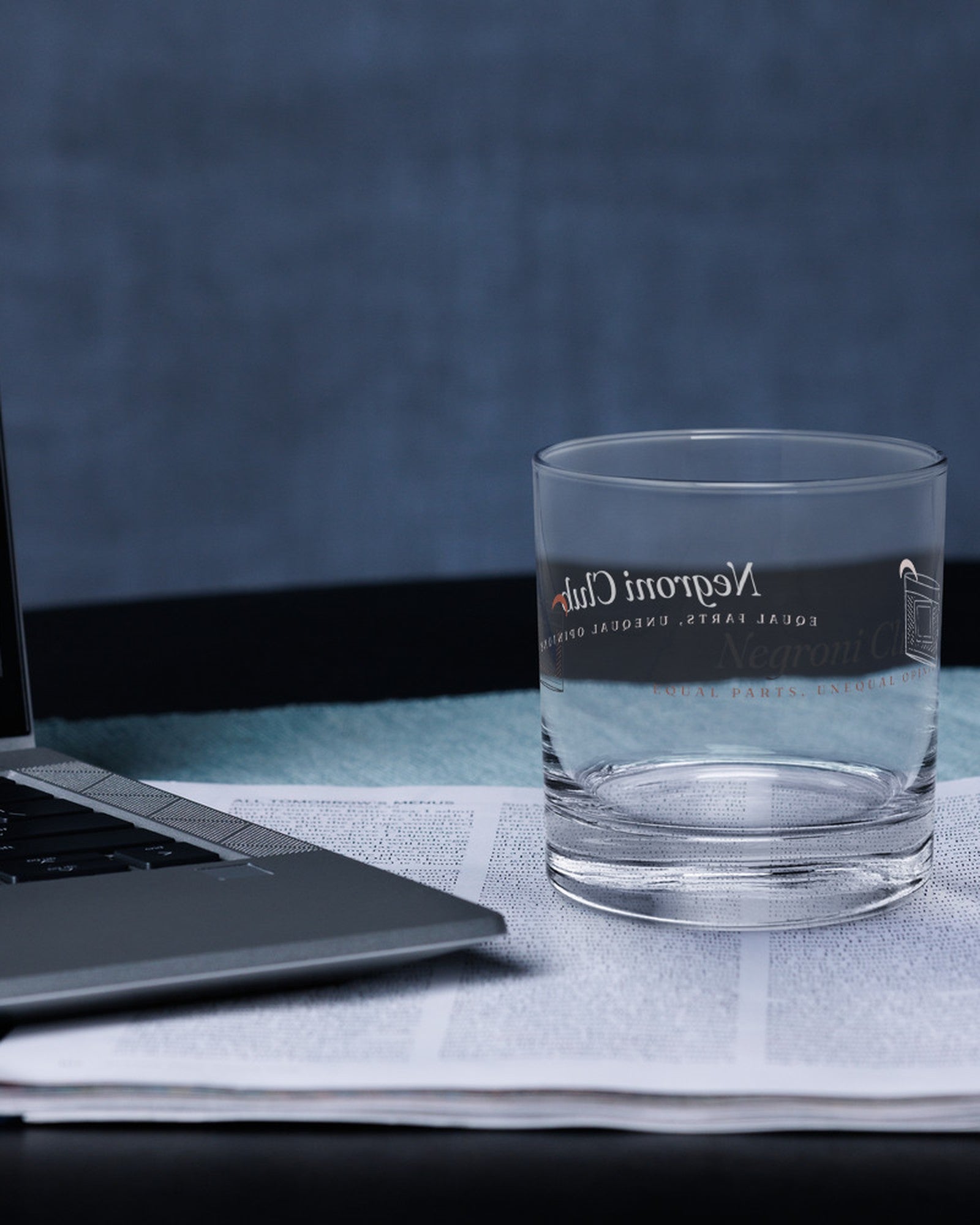 The Negroni Club Rocks Glass, lifestyle photo