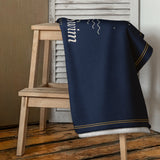 The Night Swim Beach Towel, lifestyle photo