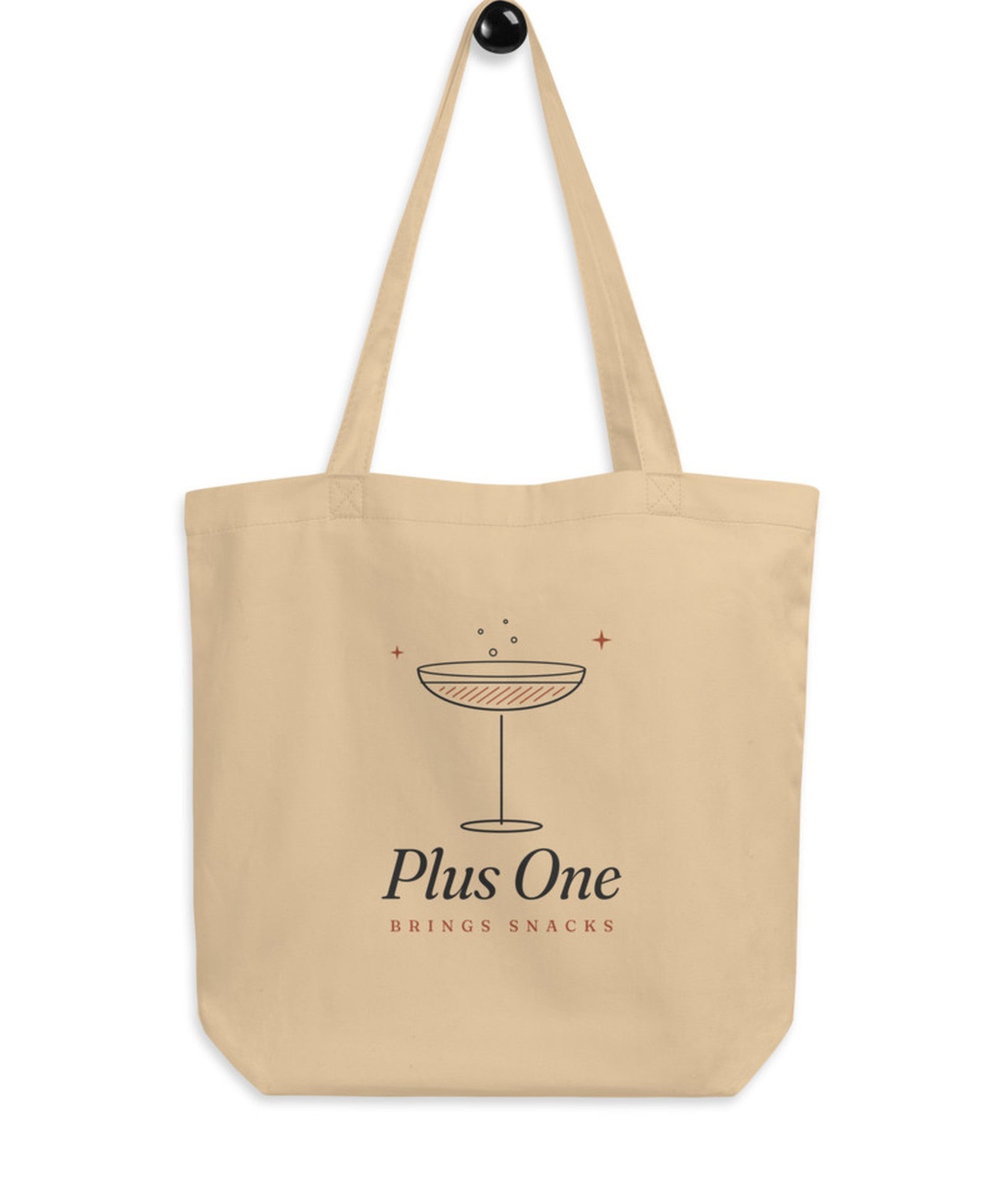 The Plus One Tote in Oyster, flat lay front, product shot on cream