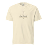 The Pour Over It Tee in Ivory, product shot