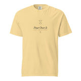 The Pour Over It Tee in Butter, product shot