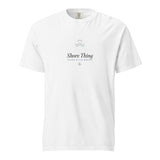 The Shore Thing Tee in White, product shot