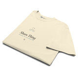 The Shore Thing Tee in Ivory, neatly folded