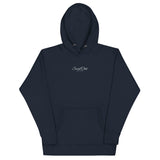 The Social Club Hoodie in Navy Blazer, product shot