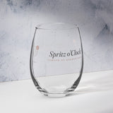 The Spritz o'Clock Stemless Glass, lifestyle photo