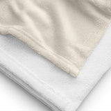 The Towel You Later Beach Towel in White, detail shot