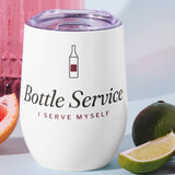 The Bottle Service Wine Tumbler with citrus and strawberries