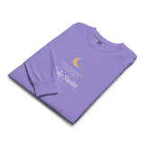 The Night Swim Society Long Sleeve in Violet, folded